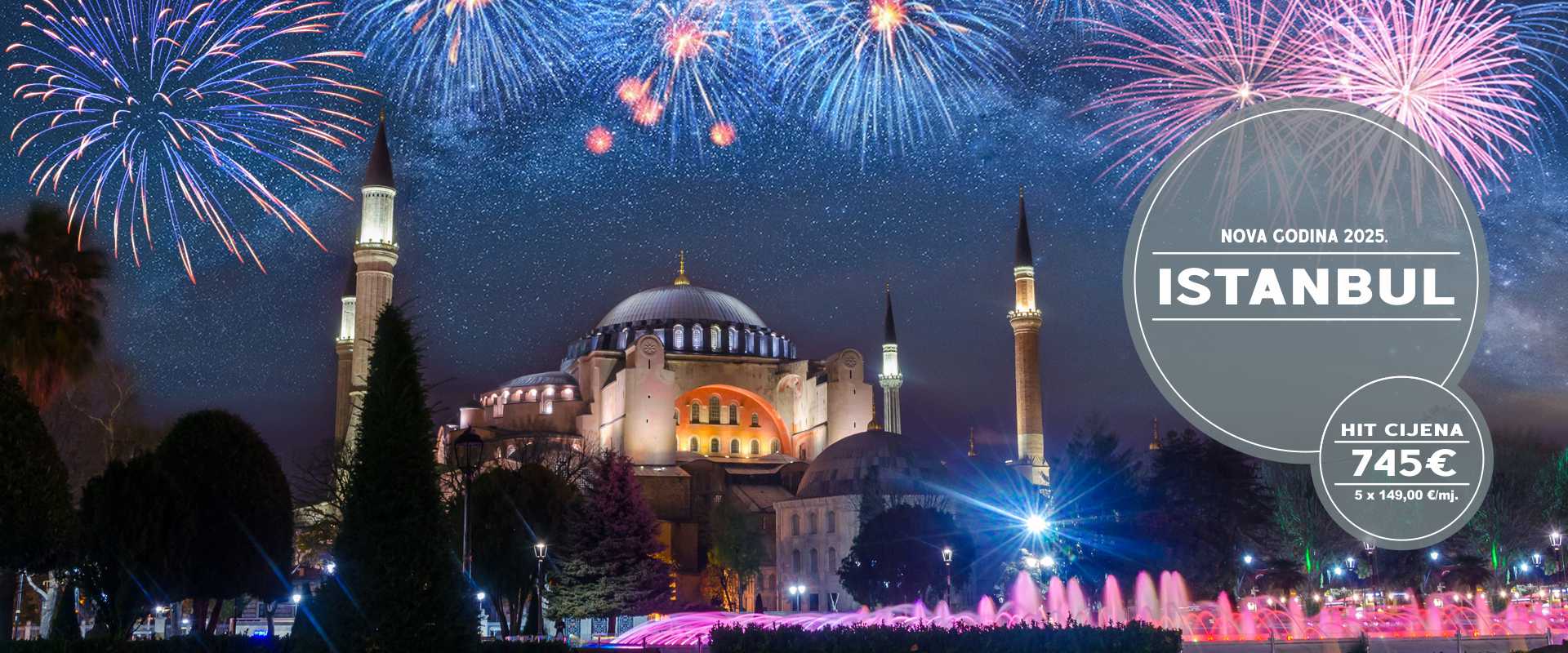 NOVA GODINA ISTANBUL AVIONOM