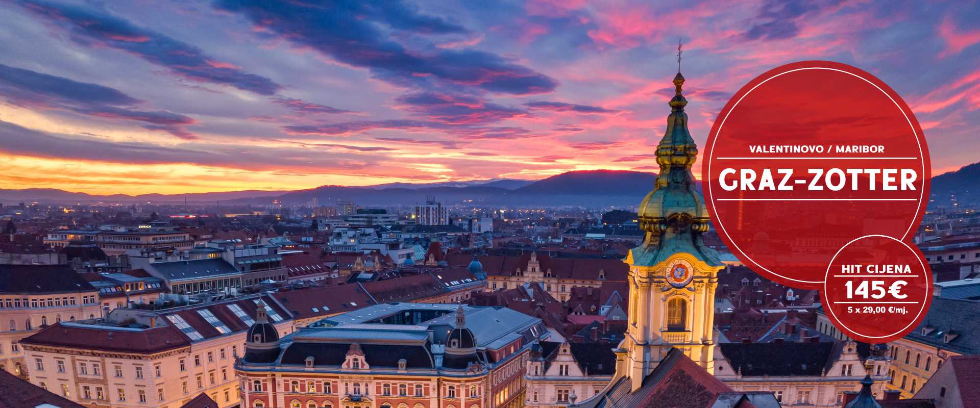 VALENTINOVO GRAZ ZOTTER MARIBOR IZ OSIJEKA I ZAGREBA